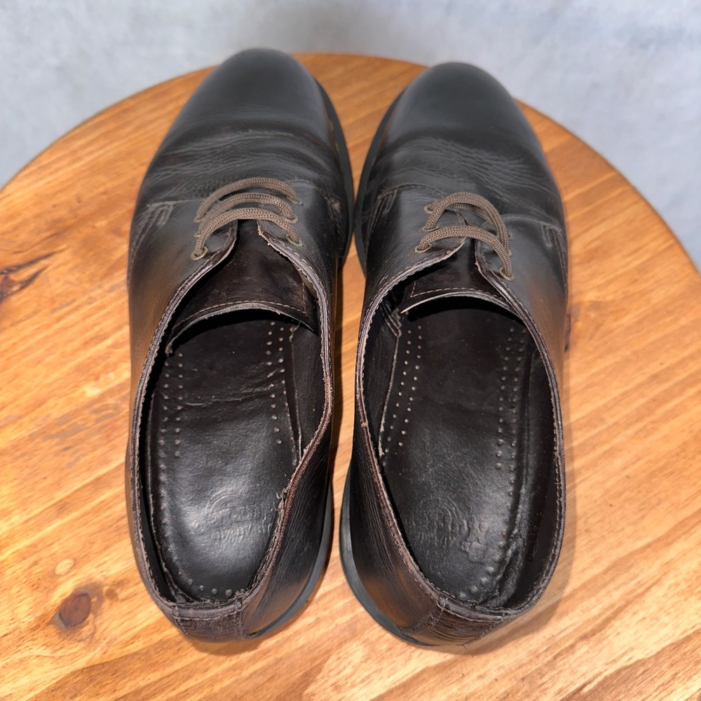 Dr. Martens 1461 Oxford Mens Size 10 Brown Good Leather 3-Eye Derby Shoes - Picture 12 of 14